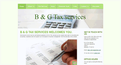 Desktop Screenshot of bgtaxservices.com
